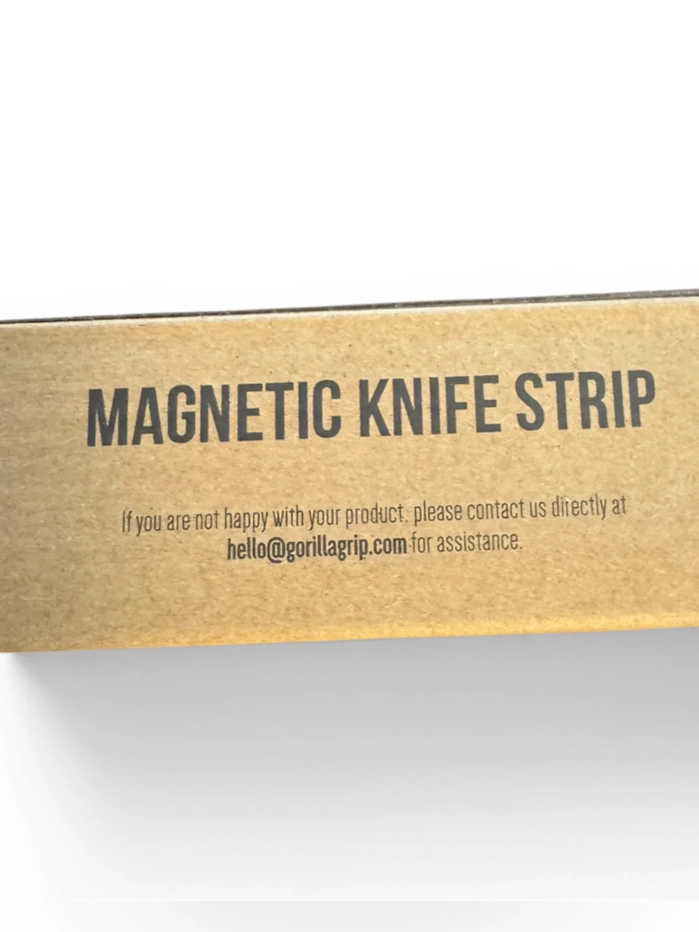 NEW GORILLA GRIP 304 Stainless Steel Magnetic Knife Holder for Wall, 14 in